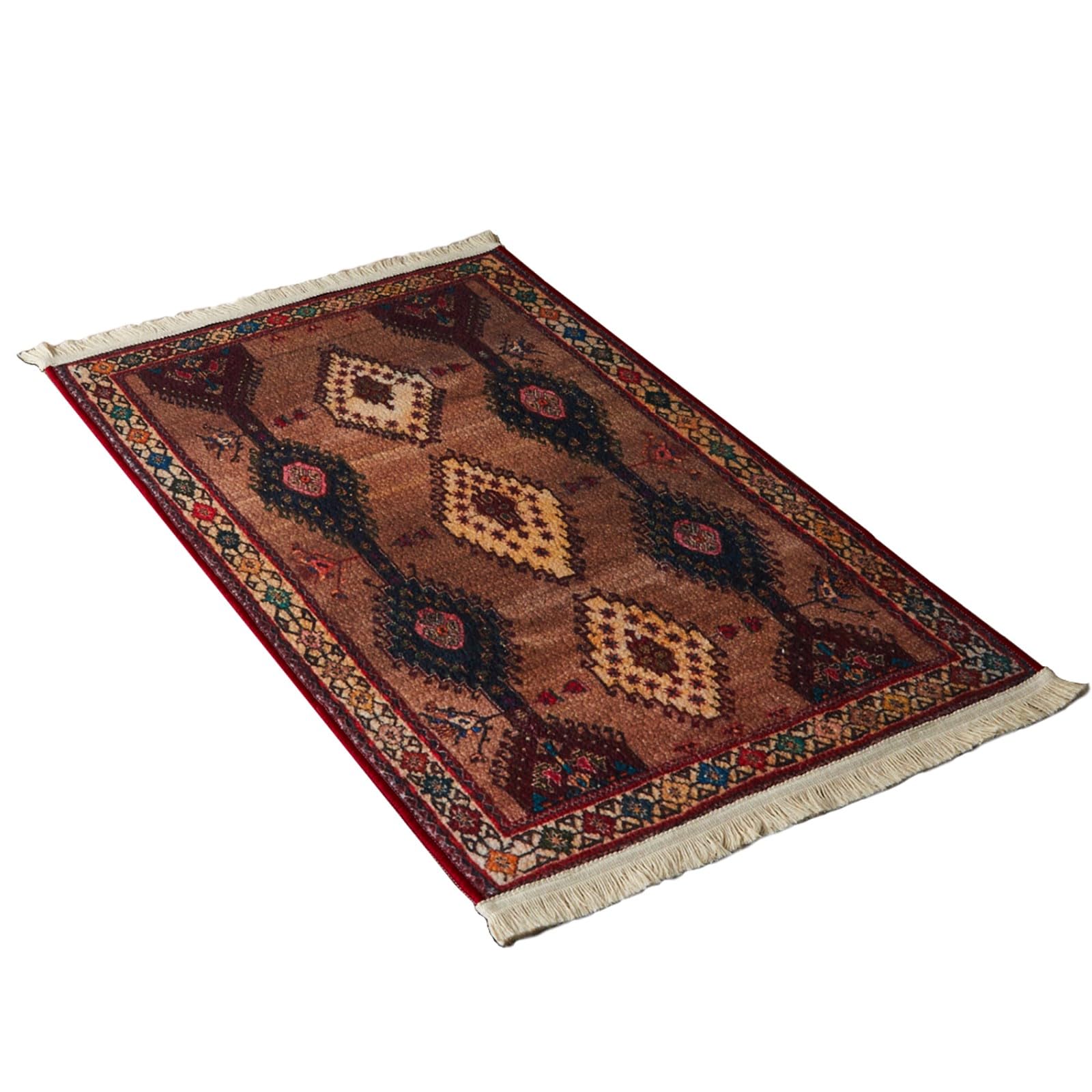 ヴィンテージ トライバルラグ 赤 トルクメン アフガニスタン 手織り